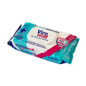 Virowall Antibacterial 70 Wipes for Skin and Surface