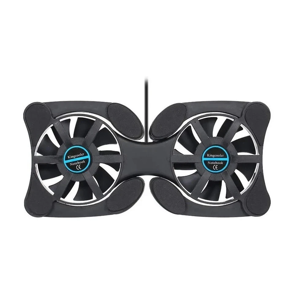 Foldable USB Fan Stand Notebook Cooler Radiator Quiet