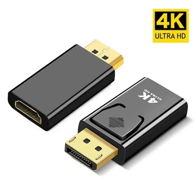 Display Port DP Male To HDMI Female Adapter Converter For 4K HD 1080P HDTV PC UK - Image 2