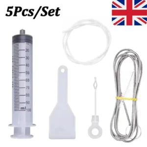5Pcs/Set Fridge Drain Unblocker Cleaner Flexible Drain Hole Clog Remover Tool