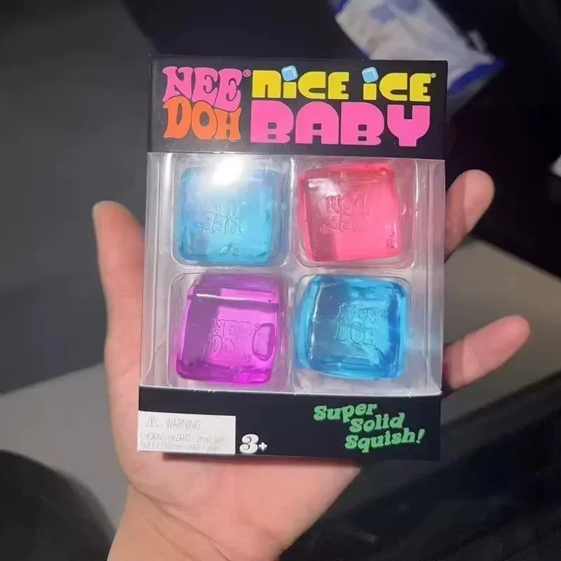 Needoh Nice Ice Baby 4 Pack - Sensory Squishy Fidget Toy, Stress Relief UK - Image 4