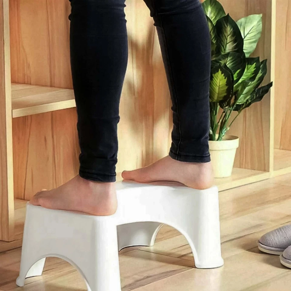BATHROOM/TOILET SQUATTY STEP STOOL POTTY SQUAT AID FOR CONSTIPATION PILES RELIEF - Image 4
