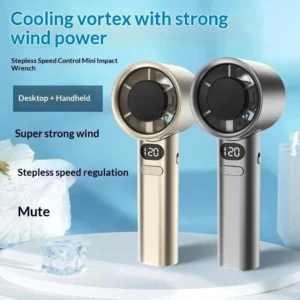 USB Handheld Fan Rechargeable Portable Mini Hand Held Small Fans Cooler UK