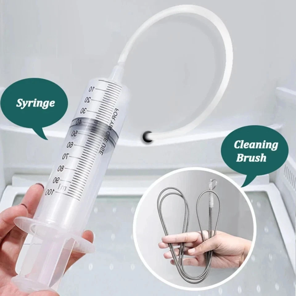5Pcs/Set Fridge Drain Unblocker Cleaner Flexible Drain Hole Clog Remover Tool - Image 5