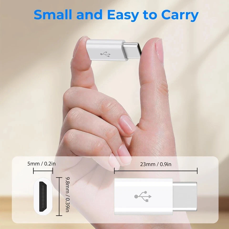 Micro-USB OTG Adapter USB 3.0 C Male To Micro-USB Female Converter Fast Charger - Image 5