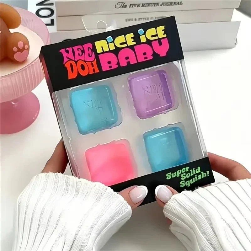 Needoh Nice Ice Baby 4 Pack - Sensory Squishy Fidget Toy, Stress Relief UK - Image 5