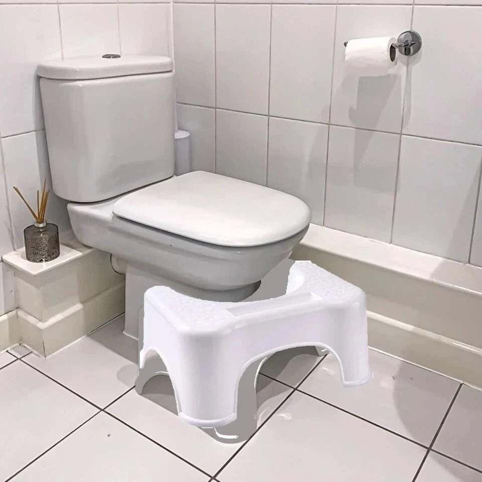 BATHROOM/TOILET SQUATTY STEP STOOL POTTY SQUAT AID FOR CONSTIPATION PILES RELIEF - Image 5