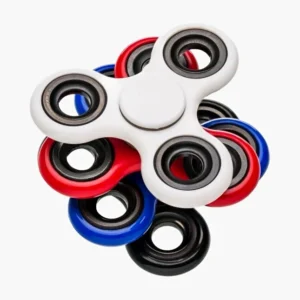 Anti stress Tri-Arm Fidget Hand Spinner Tactile Sensory Toy Special Needs/Autism
