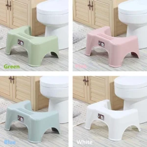 BATHROOM/TOILET SQUATTY STEP STOOL POTTY SQUAT AID FOR CONSTIPATION PILES RELIEF