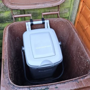 The Original Christie Prints Food Waste Bucket to Bin Storage Hooks - Pair