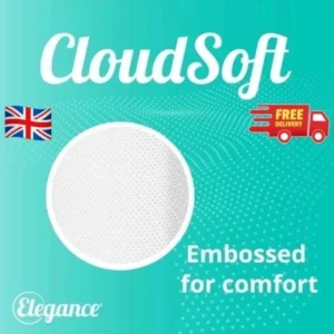 32 Rolls 2 Ply Toilet Tissue – Soft & Strong Bathroom Toilet Paper