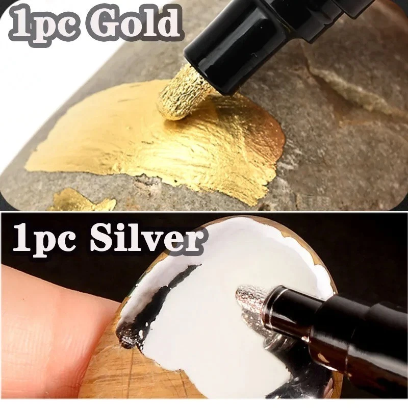 Liquid Chrome Mirror Marker Pen | Metallic DIY Paint Pen UK