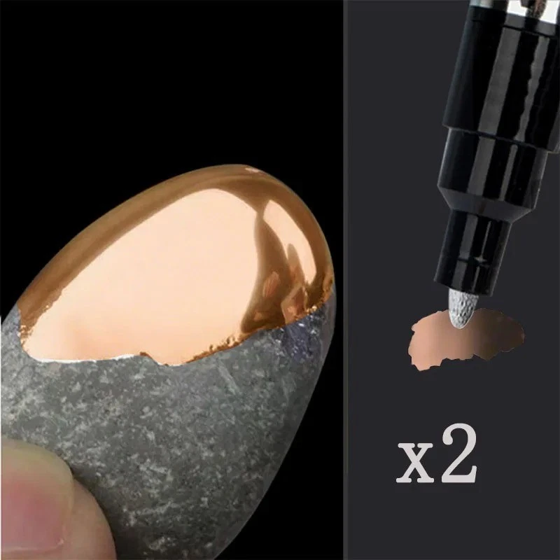Liquid Chrome Mirror Marker Pen | Metallic DIY Paint Pen UK