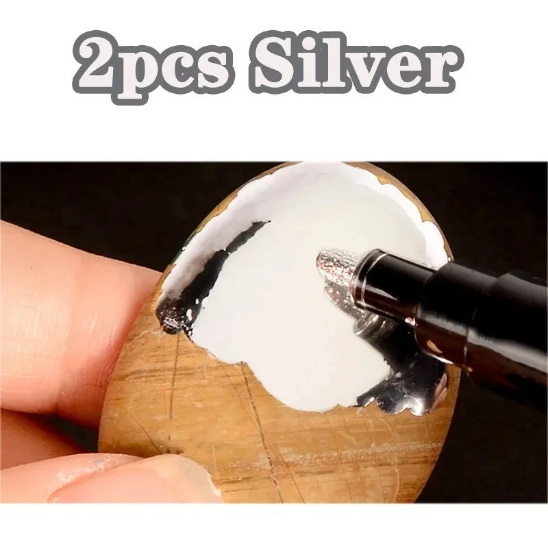Liquid Chrome Mirror Marker Pen | Metallic DIY Paint Pen UK