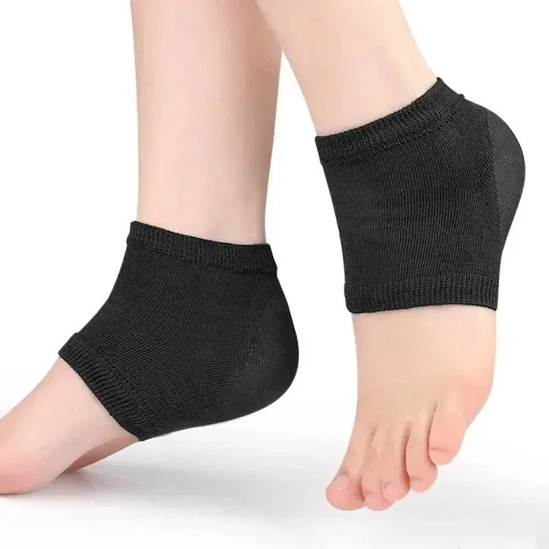 2PCS Gel Heel Protector Sleeves for Plantar Fasciitis Support