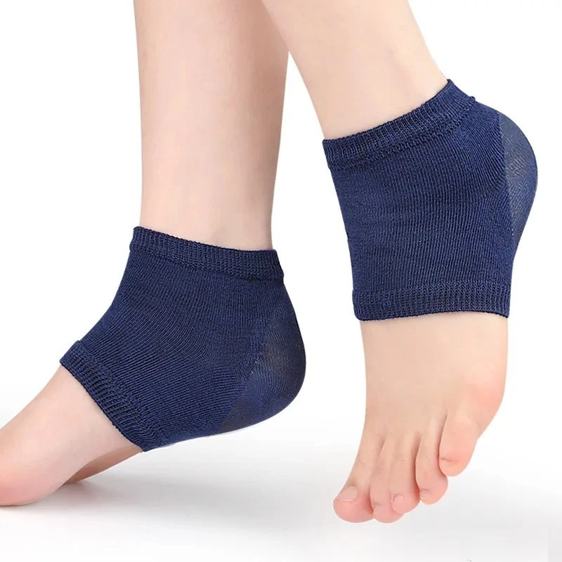 2PCS Gel Heel Protector Sleeves for Plantar Fasciitis Support