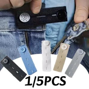 Elastic Button Waist Extender for Jeans & Trousers UK