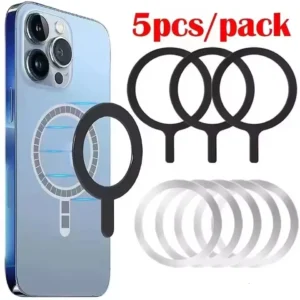 MagSafe Magnetic Ring Sticker | Universal Metal Ring for Phone Cases