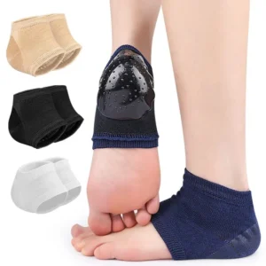 2PCS Gel Heel Protector Sleeves for Plantar Fasciitis Support