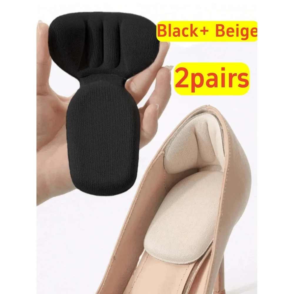 2PCS Self-Adhesive Heel Grip Pads for Loose Shoes UK - Image 5
