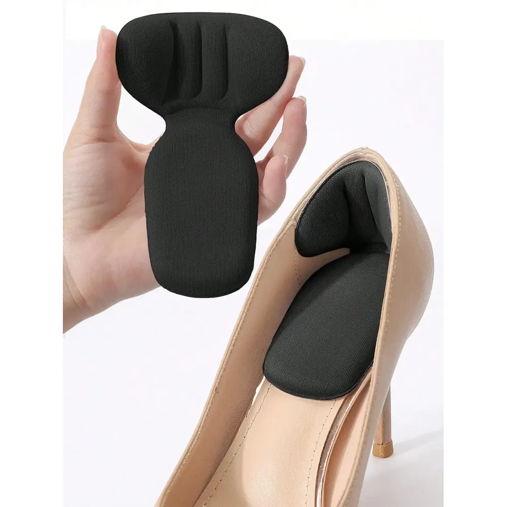 2PCS Self-Adhesive Heel Grip Pads for Loose Shoes UK - Image 4
