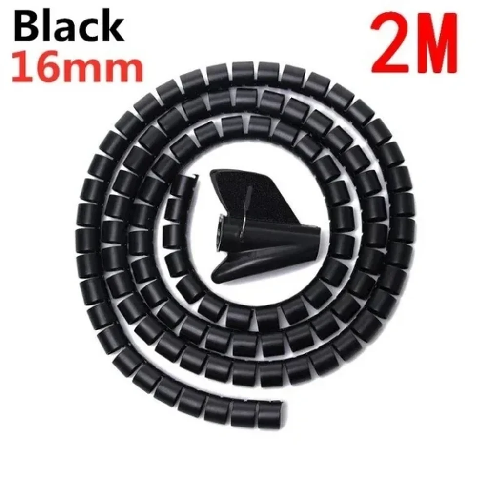 Spiral Cable Wrap Tidy | TV, PC, CCTV & Home Cinema Wire Organiser UK - Image 4