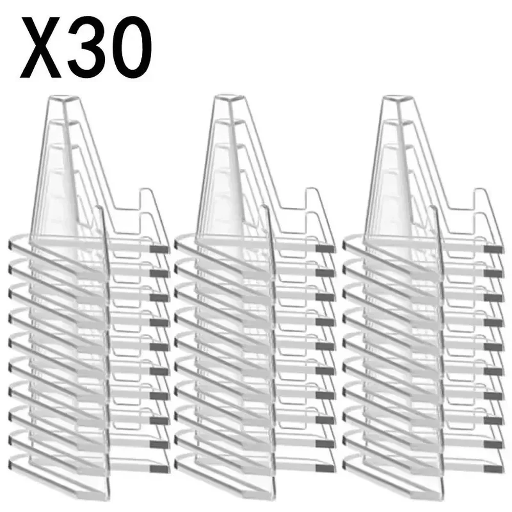 30PCS Acrylic Trading Card Display Stands for PSA Slabs & Toploaders UK - Image 8