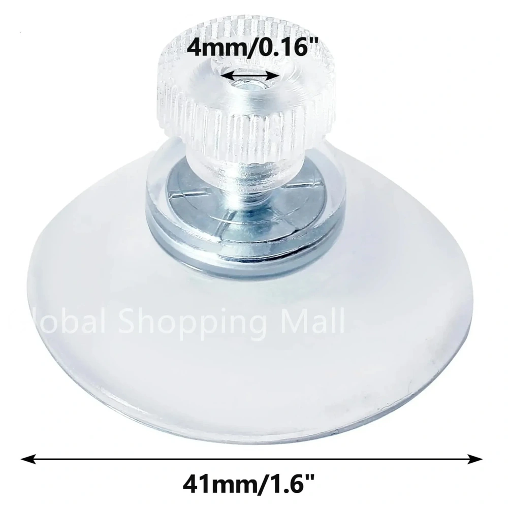 5/10X Suction Cup Hooks for Window & Glass | 25–53mm UK - Image 2