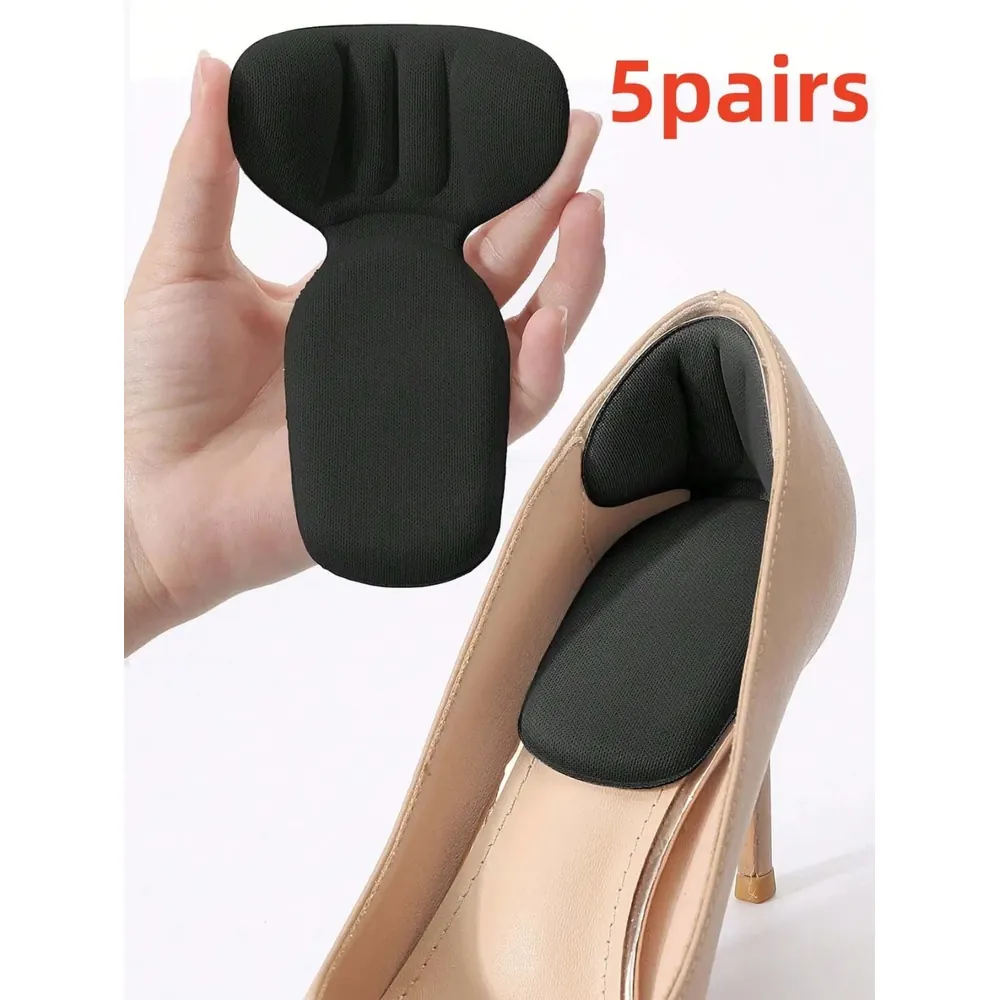 2PCS Self-Adhesive Heel Grip Pads for Loose Shoes UK - Image 3