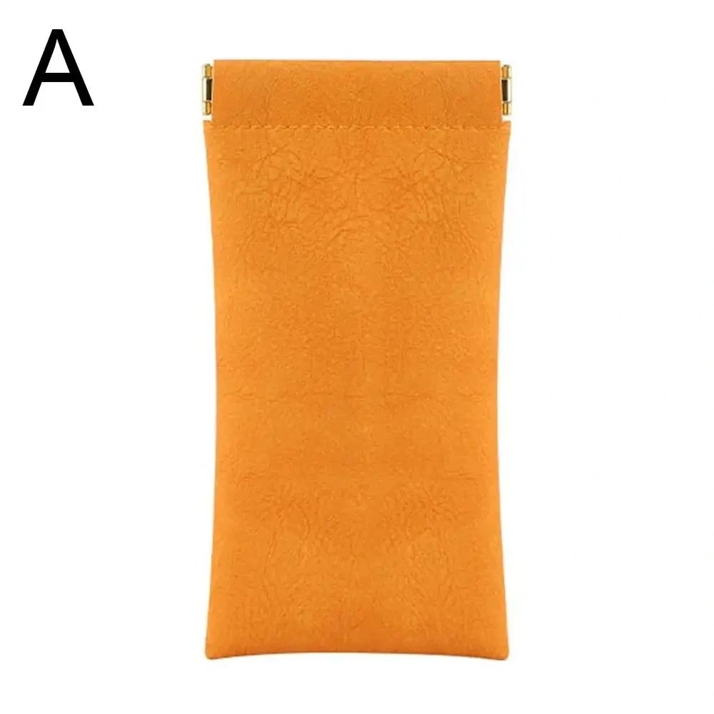 Magnetic Spring Top Glasses Case | Soft PU Leather Pouch UK - Image 2