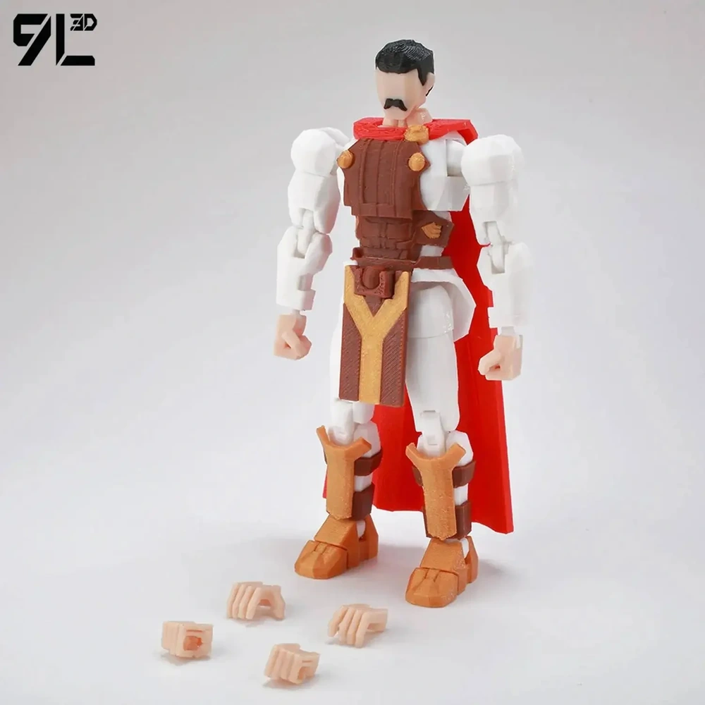 9L3D T13 Mark Grayson Action Figure | 14cm 3D Printed Poseable Collectible UK - Image 27