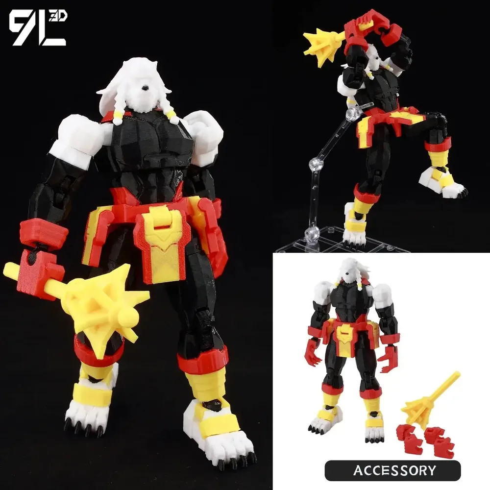 9L3D T13 Mark Grayson Action Figure | 14cm 3D Printed Poseable Collectible UK - Image 28