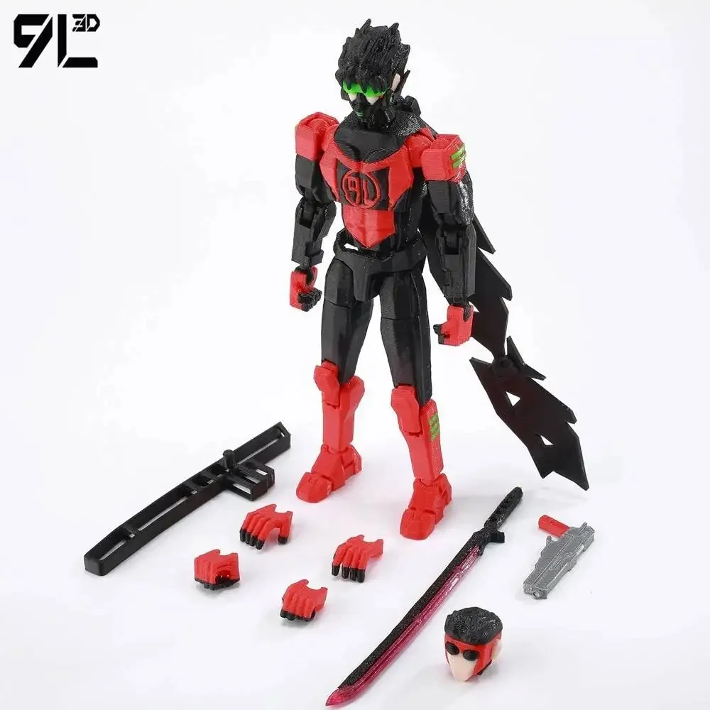 9L3D T13 Mark Grayson Action Figure | 14cm 3D Printed Poseable Collectible UK - Image 24