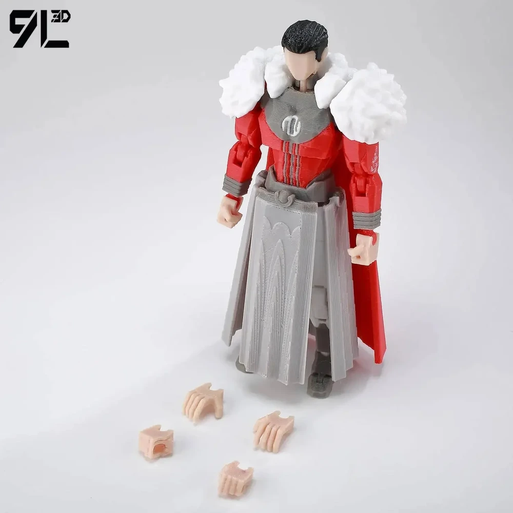 9L3D T13 Mark Grayson Action Figure | 14cm 3D Printed Poseable Collectible UK - Image 22