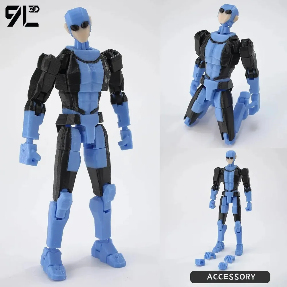 9L3D T13 Mark Grayson Action Figure | 14cm 3D Printed Poseable Collectible UK - Image 34