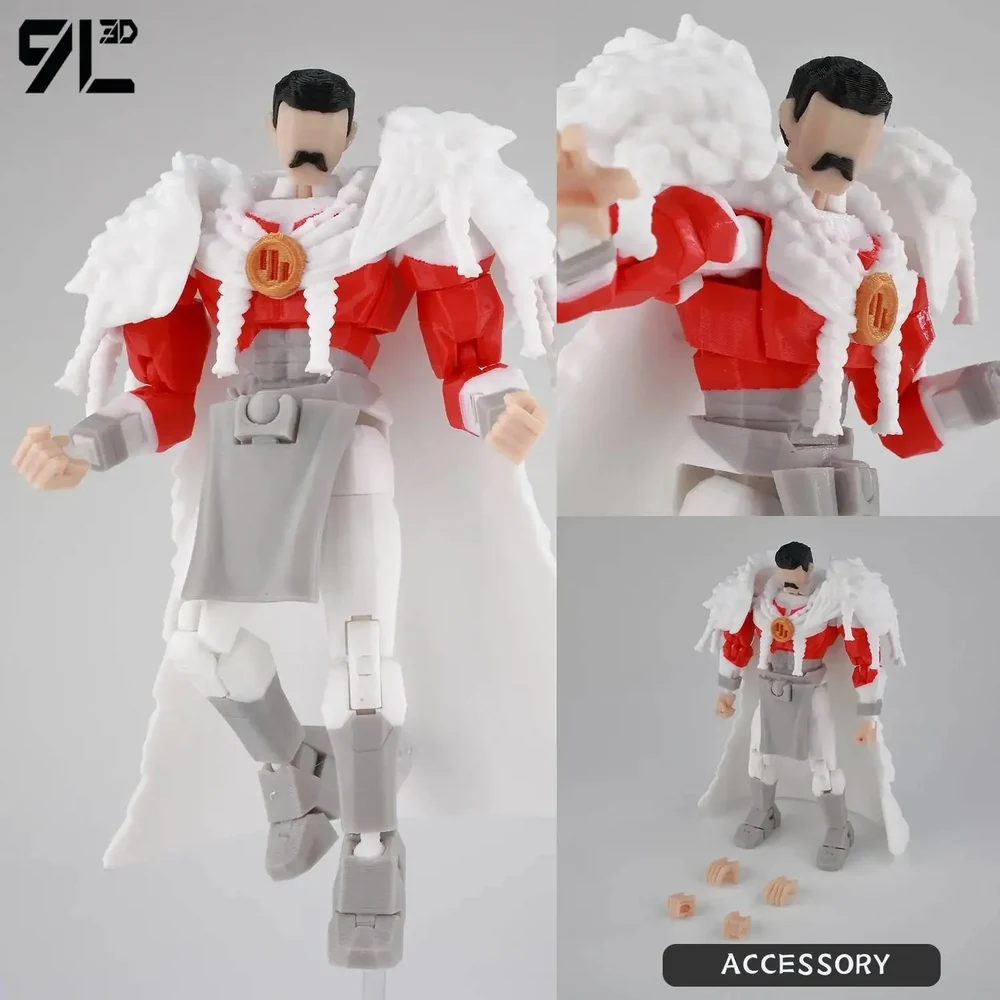 9L3D T13 Mark Grayson Action Figure | 14cm 3D Printed Poseable Collectible UK - Image 37
