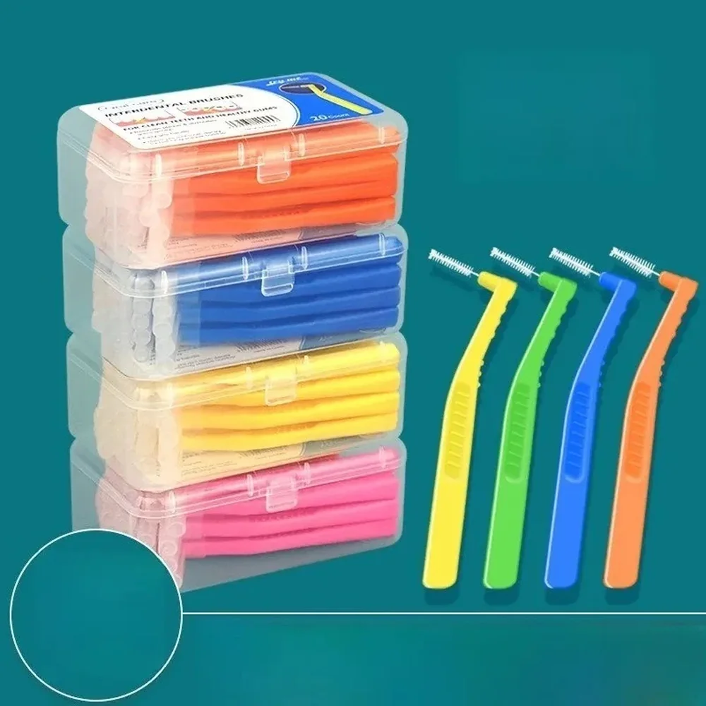 Angled Interdental Brushes for Braces & Between Teeth UK