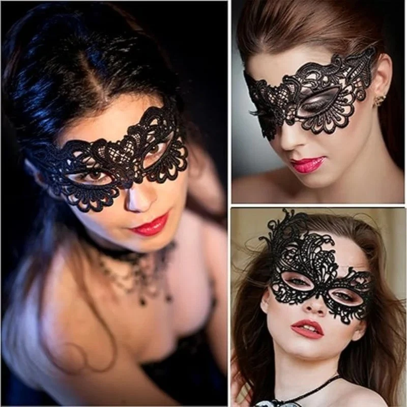 Women’s Lace Masquerade Eye Mask | Halloween Party Mask UK