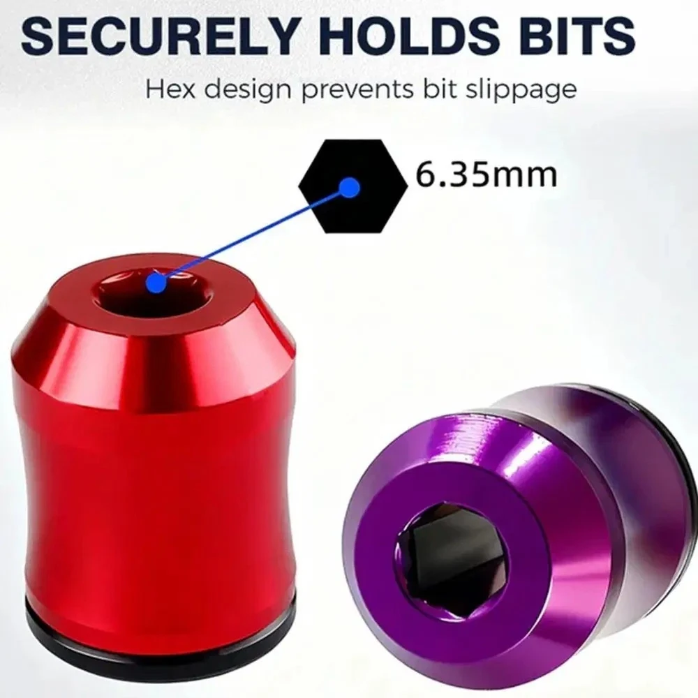 Strong Magnetic Screw Holder Ring for 1/4" Hex Bits UK