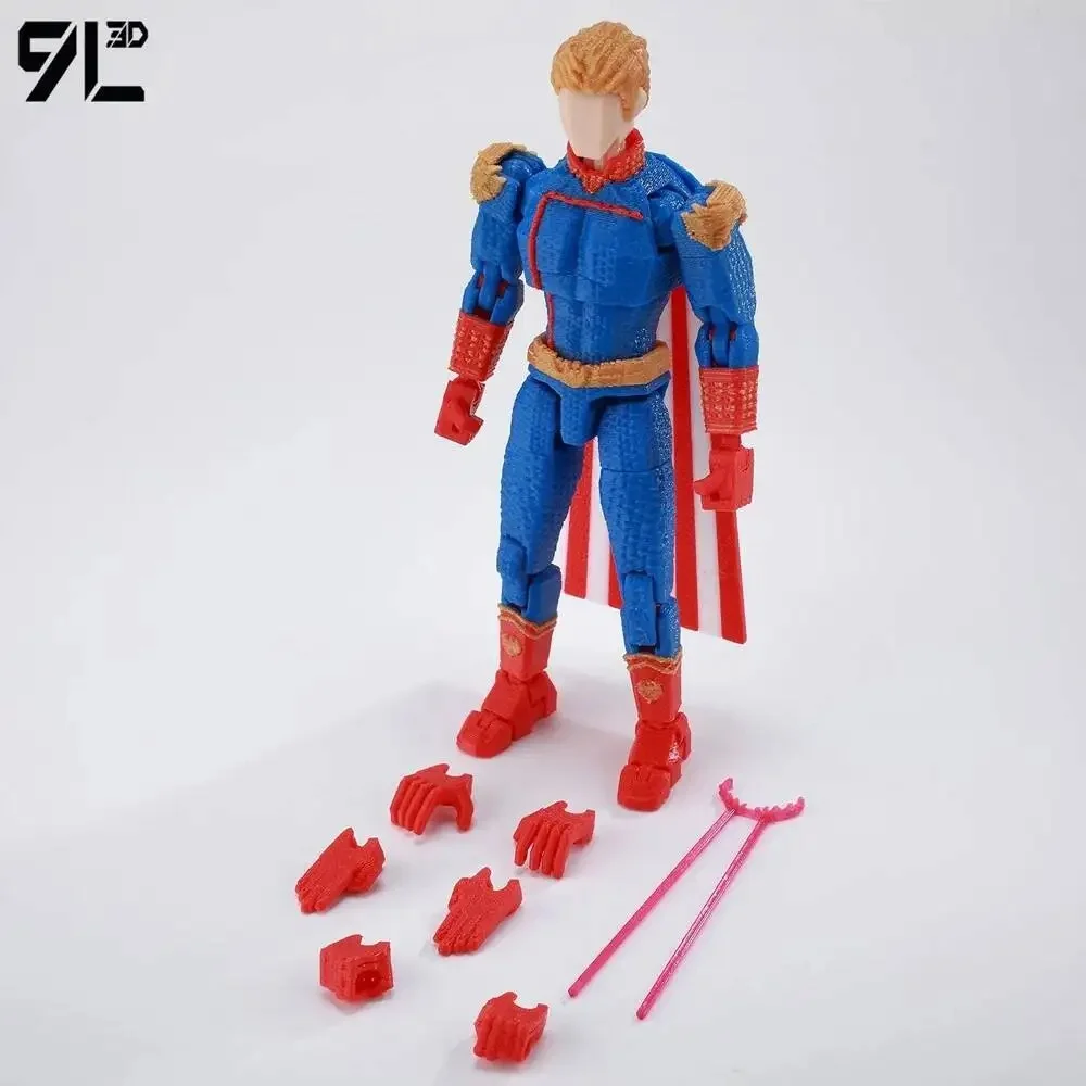 9L3D T13 Mark Grayson Action Figure | 14cm 3D Printed Poseable Collectible UK - Image 38