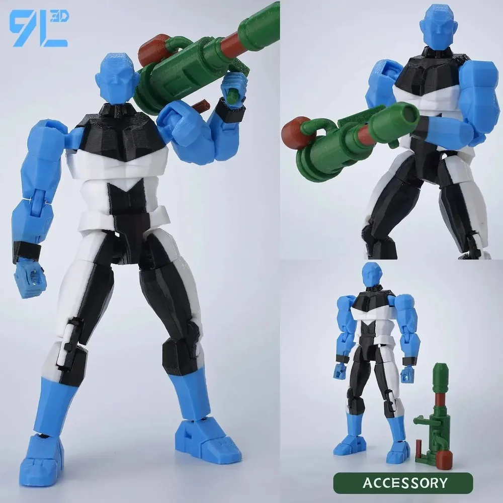 9L3D T13 Mark Grayson Action Figure | 14cm 3D Printed Poseable Collectible UK - Image 6