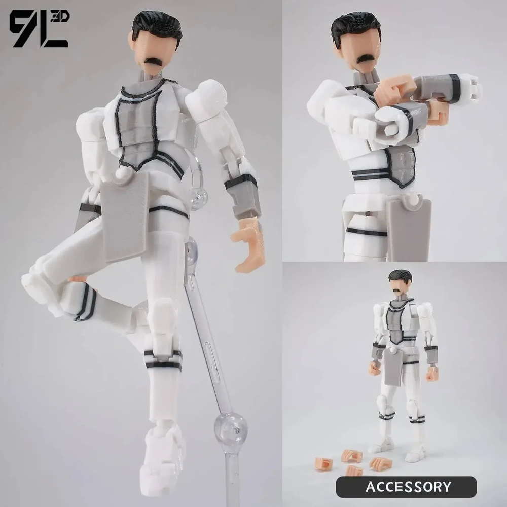 9L3D T13 Mark Grayson Action Figure | 14cm 3D Printed Poseable Collectible UK - Image 5
