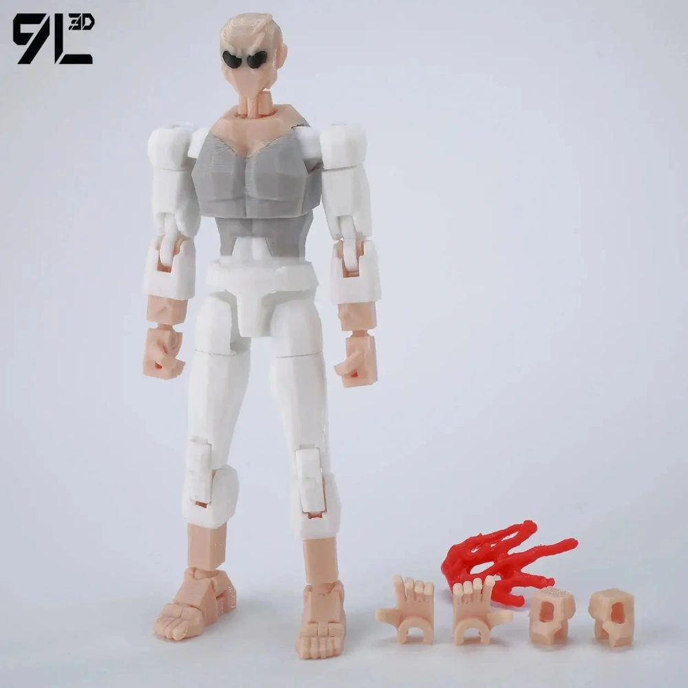9L3D T13 Mark Grayson Action Figure | 14cm 3D Printed Poseable Collectible UK - Image 14