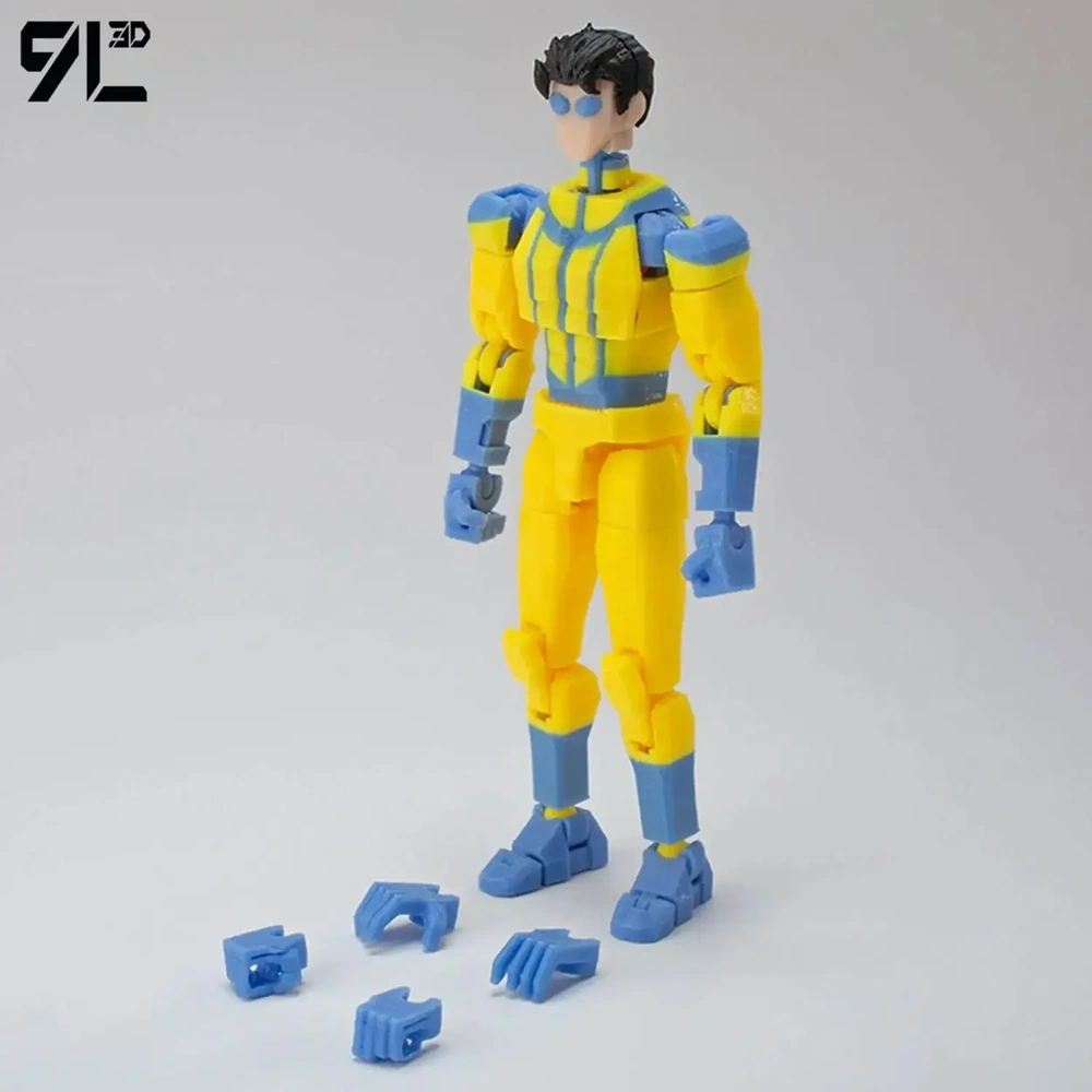 9L3D T13 Mark Grayson Action Figure | 14cm 3D Printed Poseable Collectible UK - Image 16