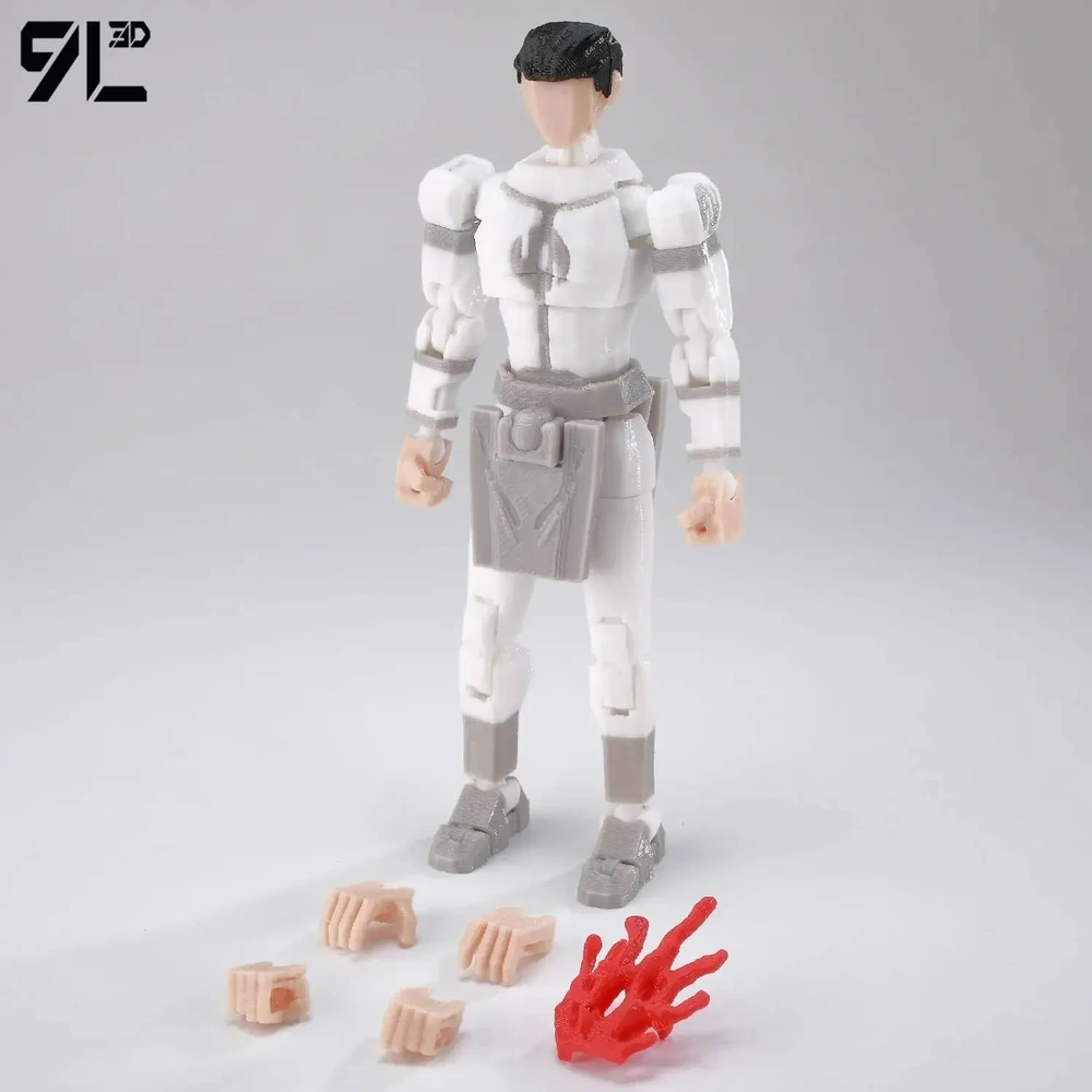 9L3D T13 Mark Grayson Action Figure | 14cm 3D Printed Poseable Collectible UK - Image 20