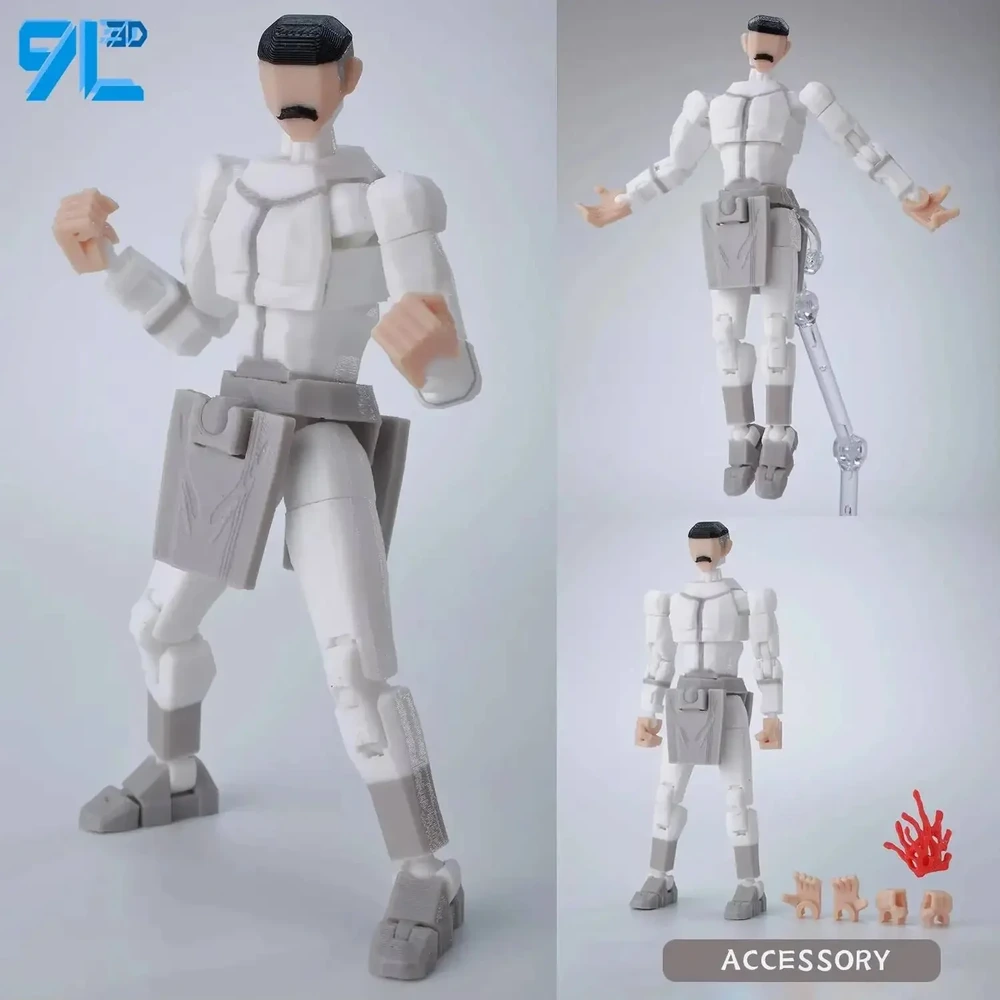 9L3D T13 Mark Grayson Action Figure | 14cm 3D Printed Poseable Collectible UK - Image 19